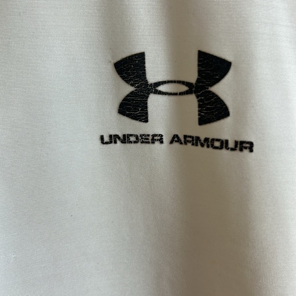 Under Armour Men's White compression short sleeve T-Shirt size XXL - Picture 2 of 8